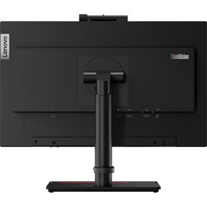 Lenovo ThinkVision T22v-20 22" Class Webcam Full HD LCD Monitor - 16:9 - Raven Black - 21.5" Viewable - In-plane Switching