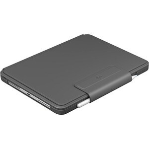 Logitech Slim Folio Pro Keyboard/Cover Case (Folio) for 27.9 cm (11") Apple iPad Pro (2017), iPad Pro (2018) Tablet - Grap
