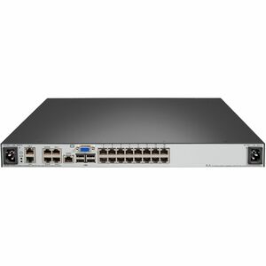 Vertiv Avocent MPU KVM Switch | 16 port | 2 Digital Path | Dual AC Power TAA - KVM over IP Switches| Remote Access to KVM,