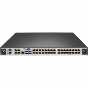 Vertiv Avocent MPU KVM Switch | 32 port | 8 Digital Path | Dual AC Power TAA - KVM over IP Switches| Remote Access to KVM,