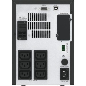 APC by Schneider Electric Easy UPS 1.5kVA Tower UPS - Tower - AVR - 4 Hour Recharge - 3.30 Minute Stand-by - 230 V AC Inpu