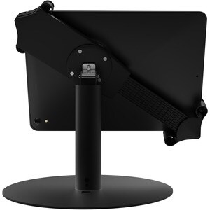 CTA Digital Universal Grip Kiosk Stand (Black) - Up to 13" Screen Support - 3.8" Height - Metal, Rubber - Black FOR TABLETS
