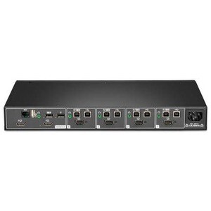 Vertiv Cybex Secure MultiViewer KVM Switch | 4 port | NIAP Approved | Dual AC - Secure Desktop KVM Switches | Secure KVM S