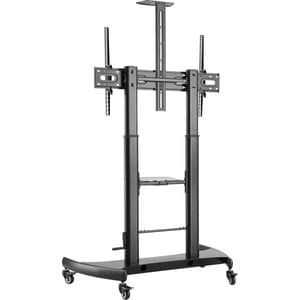 V7 TVCART2 Height Adjustable Display Stand - 152.4 cm (60") to 254 cm (100") Screen Support - 99.79 kg Load Capacity - 2 x