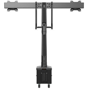 StarTech.com Desk Mount Dual Monitor Arm, Ergonomic VESA Mount 32" (17.6lb/8kg) Displays, Crossbar Handle for Full Motion,
