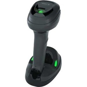 Zebra DS9908R Handheld Barcode Scanner Kit - Cable Connectivity - Midnight Black - 1D, 2D - Imager