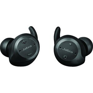 Jabra Elite Sport Wireless Earbud Stereo Earset - Black - Binaural - In-ear - Bluetooth - 20 Hz to 20 kHz