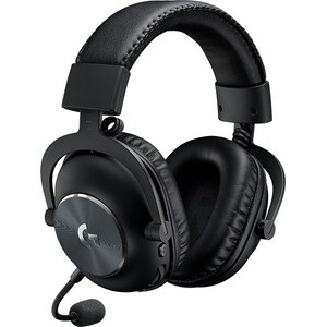 Logitech Kabellos Kopfbügel Stereo Gaming Headset - Schwarz - Binaural - Ohrumschließend - 20 Hz bis 20 kHz Frequenzgang -