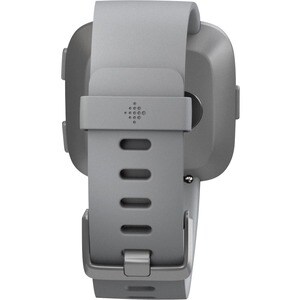 Fitbit Versa Smart Watch - Rectangular Case Shape - 24.08 mm Case Height - 24.08 mm Case Width - Grey Body Color - Alumini