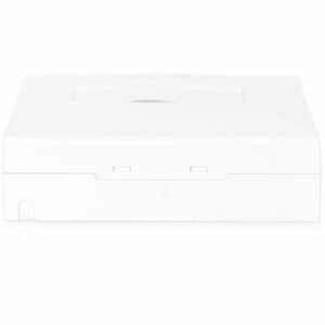 Digitus Montagegehäuse für Kabelkasten, Spleißkassette, Faseroptischer Koppler - Weiß - Polycarbonat, Acrylnitril-Butadien