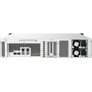 QNAP TS-1232PXU-RP-4G 12 x Gesamtzahl Einschübe SAN/NAS-Speichersystem - 512 MB Größe Flash-Speicher - Annapurna Labs Alpi