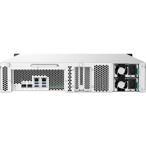 Système de stockage SAN/NAS QNAP TS-832PXU-RP-4G - 8 x Total de compartiments - 512 Mo Flash Memory Capacity - Annapurna L