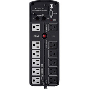 UPS de línea interactiva CyberPower PFC Sinewave CP1500PFCLCDA - 1.50kVA/1kW - Torre - AVR - 8Hora(s) Recharge - 2.50Minut
