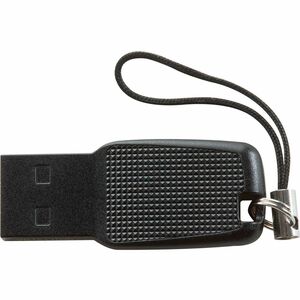 Verbatim 32GB Ergo USB Flash Drive - Black - The Verbatim Ergo USB drive features an ergonomic design for in-hand comfort 