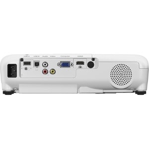 Epson EB-W06 3LCD Projector - 16:10 - White - 1280 x 800 - Front, Ceiling - 6000 Hour Normal Mode - 12000 Hour Economy Mod