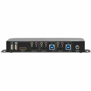 Tripp Lite series B005-DPUA2-K 2-Port DisplayPort/USB KVM Switch - 2 Computer(s) - 1 Local User(s) - 4096 x 2160 - 6 x USB