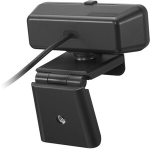 Webcam Lenovo Essential - 2 Mégapixels - Noir - USB 2.0 - 1 - Vidéo 1920 x 1080 - CMOS - Focus Manuel - Microphone - Porta