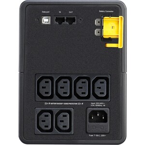 APC by Schneider Electric Back-UPS Linha interativa UPS - 1.20 kVA/650 W - Torre - AVR - 8 Hora Recharge - 48 Segundo Stan