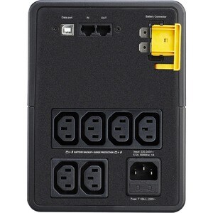 APC by Schneider Electric Back-UPS Line-interactive UPS - 1.60 kVA/900 W - Tower - AVR - 8 Hour Recharge - 36 Second Stand