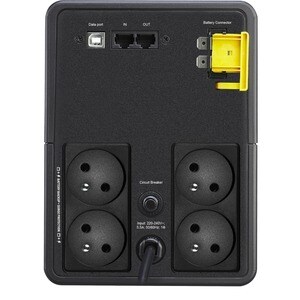 APC by Schneider Electric Back-UPS Line-interactive UPS - 1.20 kVA/650 W - Tower - AVR - 8 Hour Recharge - 48 Second Stand