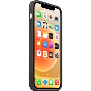 Coque Apple - pour Apple iPhone 12, iPhone 12 Pro Smartphone - Noir - Lisse, Toucher très agréable - Résistant aux rayures