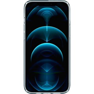 Spigen Liquid Crystal Case for Apple iPhone 12, iPhone 12 Pro Smartphone - Crystal Clear - Drop Resistant, Shock Absorbing