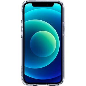 Spigen Ultra Hybrid Case for Apple iPhone 12 mini Smartphone - Crystal Clear - Thermoplastic Polyurethane (TPU), Polycarbo