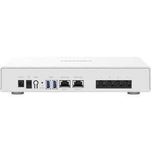 QNAP QHora-301W Wi-Fi 6 IEEE 802.11ax Ethernet Drahtlos Router - 2,40 GHz ISM-Band - 5 GHz UNII-Band - 8 x Antenne(8 x Int
