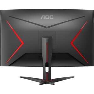 AOC CQ32G2SE 32" Class WQHD Curved Screen Gaming LCD Monitor - 16:9 - Black Red - 80 cm (31.5") Viewable - Vertical Alignm