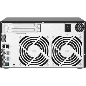 QNAP TS-832PX-4G 8 x Gesamtzahl Einschübe SAN/NAS-Speichersystem - 512 MB Größe Flash-Speicher - Annapurna Labs Alpine AL-