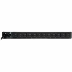 Eaton Tripp Lite Series 1.8kW 120V Single-Phase Basic PDU - 13 NEMA 5-15R Outlets, 5-15P Input, 6 ft. Cord, 1U Rack-Mount 
