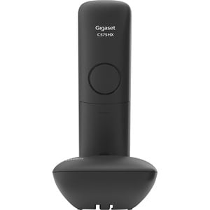 Gigaset C575 DECT-Schnurlostelefon - Schwarz - 1 Telefonleitung(en) - 1 Gleichzeitige Anrufe - Freisprecheinrichtung