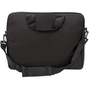 London Laptop Bag 15.6", Top Loader, Black, LOW COST, Accessories Pocket, Shoulder Strap (removable), Cheaper alternative 
