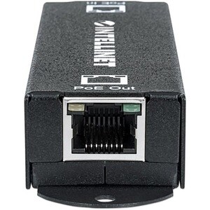 Gigabit High-Power PoE+ Extender Repeater, IEEE 802.3at/af Power over Ethernet (PoE+/PoE), metal - Network (RJ-45) - Metal