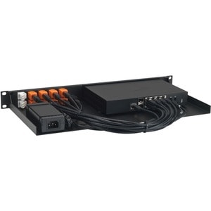 RACKMOUNT.IT SW-Rack RM-SW-T9 Rack Shelf - For Networking, Firewall - 1U Rack Height x 19" Rack Width - Rack-mountable - J