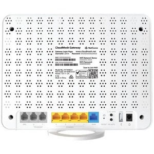 Netcomm CloudMesh NF18MESH  IEEE 802.11b/g/n/ac VDSL2, ADSL, Ethernet, ADSL2+, VDSL, ADSL2 Modem/Wireless Router - 2.40 GH