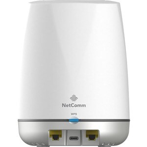 Netcomm CloudMesh NS-01 Dual Band IEEE 802.11a/g/n/ac Wireless Range Extender - 2.40 GHz, 5 GHz - 2 x Network (RJ-45) - Gi