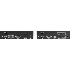 Black Box KVXLCHDPF-200 KVM Extender - 2 Computer(s) - 1 Local User(s) - 98425.20 ft Range - 4K - 3840 x 2160 Maximum Vide