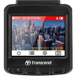 Transcend DrivePro Digitaler Camcorder - 6,1 cm (2,4 Zoll) Bildschirm - Full HD - 16:9 Aufnahme - USB - microSD, microSDXC