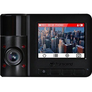 Transcend DrivePro 550B Digital Camcorder - 2.4" LCD Screen - STARVIS - Full HD - 16:9 - H.264, MP4 - USB - microSD - GPS 