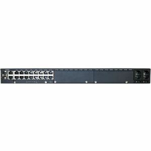 Perle IOLAN SCG18 R | RS232 Console Server with Dual Ethernet - 1000 MB - Twisted Pair, Optical Fiber - 2 Total Expansion 