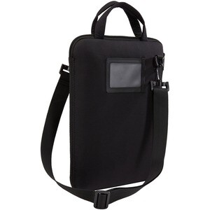 Case Logic Quantic LNEO-212 Carrying Case (Sleeve) for 12" Chromebook - Black - Polyester Body - Shoulder Strap, Handle - 
