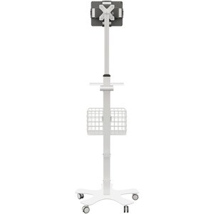 CTA Digital Medical Mobile Floor Stand with VESA Tablet Security Holder - Up to 12.90" Screen Support - Floor