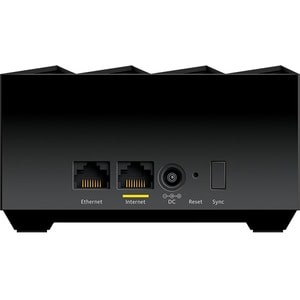 Netgear Nighthawk Mesh WiFi 6 System - Dual Band - 2.40 GHz ISM Band - 5 GHz UNII Band - 4 x Antenna(4 x Internal) - 225 M