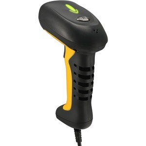 Adesso NuScan 5200TU Industrial, Healthcare, Logistics Handheld Barcode Scanner - Cable Connectivity - Yellow - 304.80 mm 