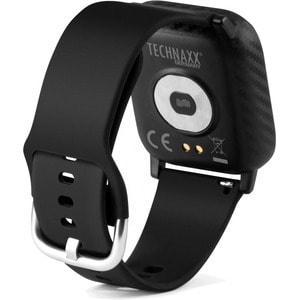 Technaxx TX-SW6HR Smart Watch - Capteur de Température, Moniteur de Fréquence Cardiaque - Affichage d'horloge, Email - Nom