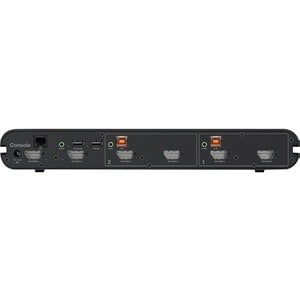 Belkin Secure F1DN202KVM-UNN4 KVM Switchbox - TAA Compliant - 2 Computer(s) - 1 Local User(s) - 3840 x 2160 - 2 x PS/2 Por