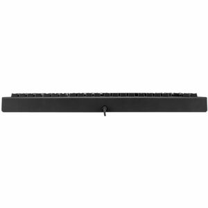 Belkin Rugged Keyboard - Cable Connectivity - USB Interface - Black - TAA Compliant - Mechanical Keyswitch - KVM Switch