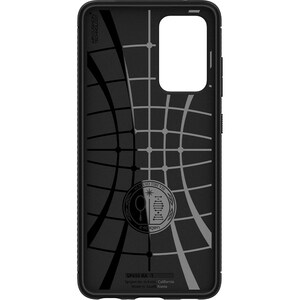 Spigen Rugged Armor Rugged Case for Samsung Galaxy A52, Galaxy A52 5G Smartphone - Carbon Fiber, Gloss Detailing - Matte B