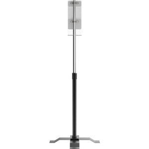 CTA Digital Compact Automatic Soap Dispenser Floor Stand - 49" Height - Floor - Steel, Acrylic